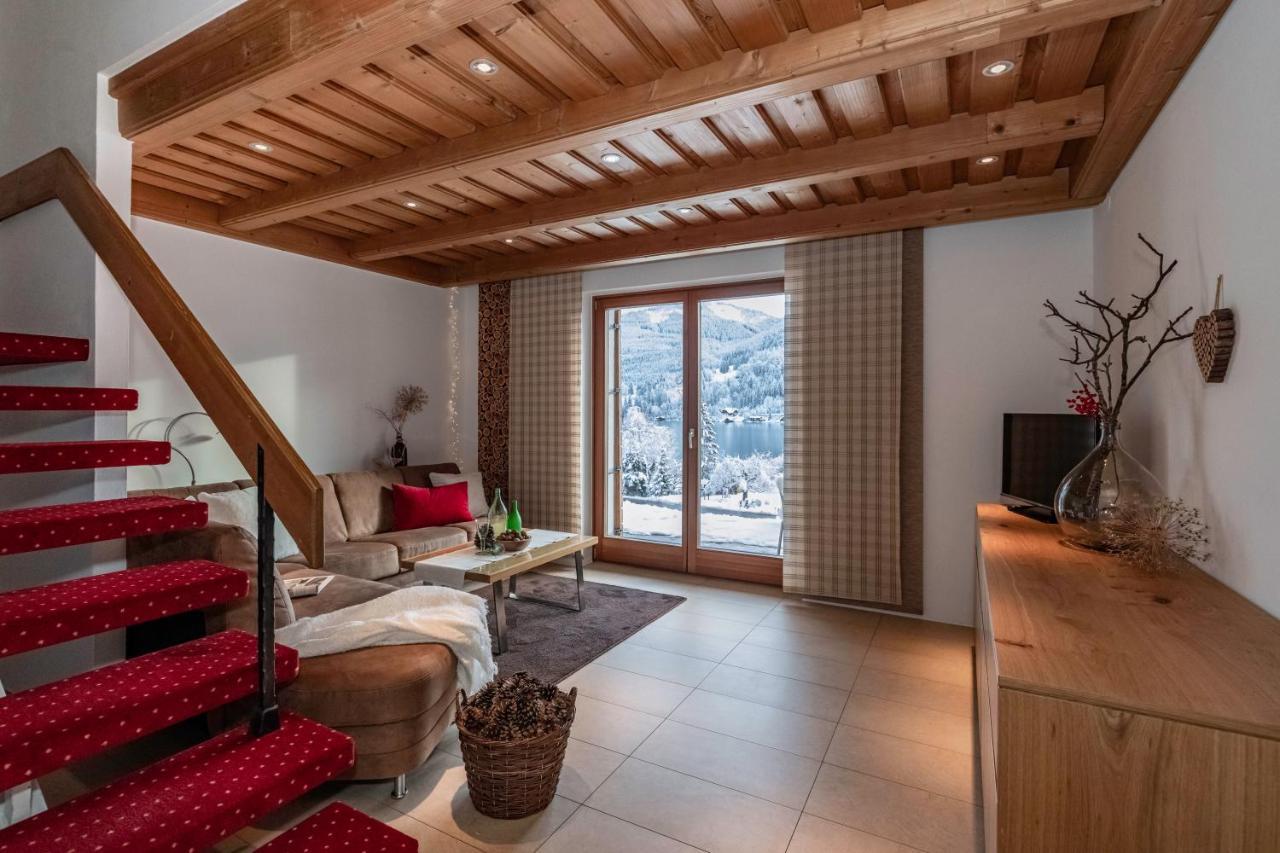 Appartement Haus Sonnbichl à Weissensee Extérieur photo