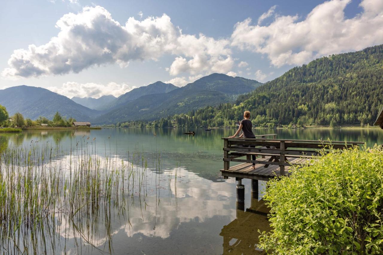 Appartement Haus Sonnbichl à Weissensee Extérieur photo